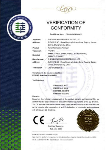 CE certification